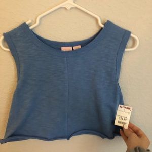 NWT cropped tank top